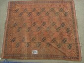 7.11 x 9.5  Turkaman, worn   E