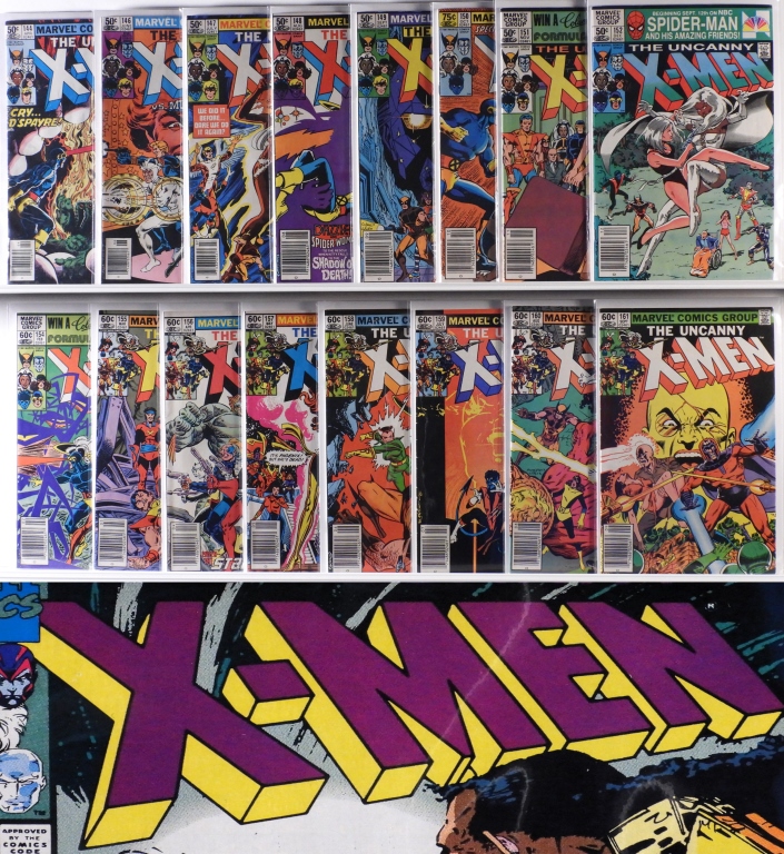 71PC MARVEL COMICS UNCANNY X-MEN