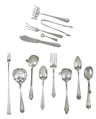 72 PIECES STERLING