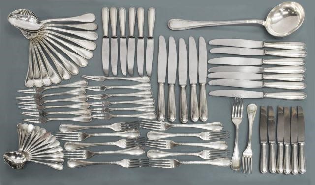 (73) CHRISTOFLE 'PERLES' SILVER
