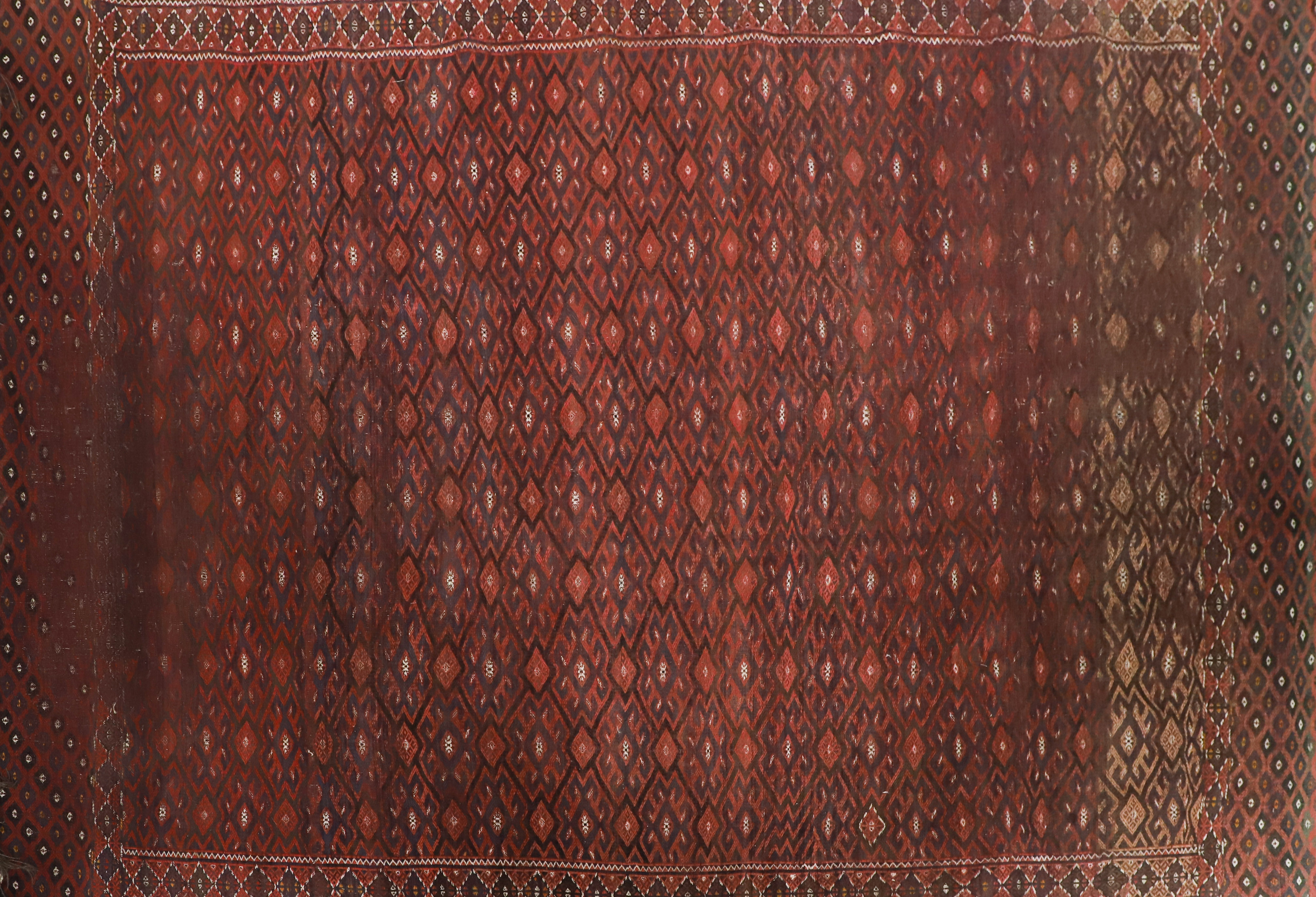 7'3" x 11'7" Yomud flatweave