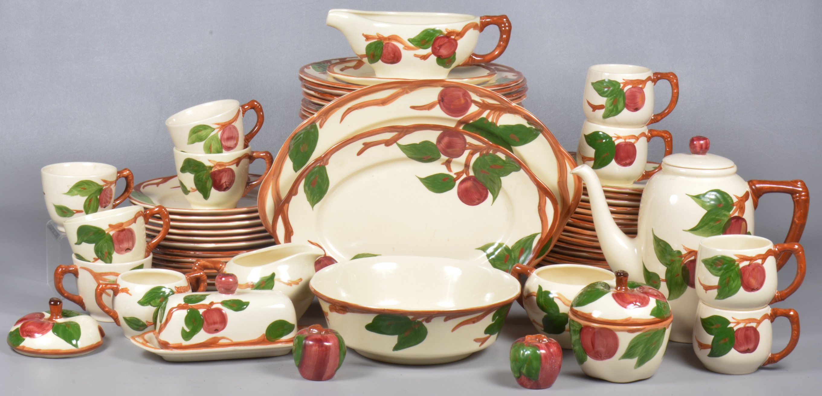 (74) Pcs Franciscan pottery