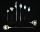 74 PIECES COHR STERLING FLATWA