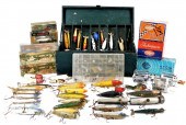 75 ANTIQUE FISHING LURE REEL T