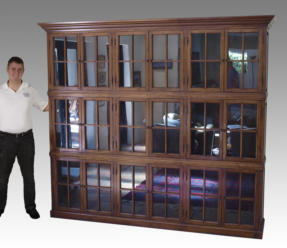 7.5 FEET LONG 3 SECTION OAK