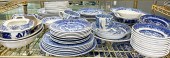 (75+) Pcs Blue Willow porcelai