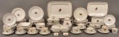 75 PIECE SET OF COPPER LUSTRE