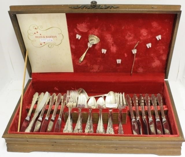 75 PIECE STERLING SILVER FLATWARE