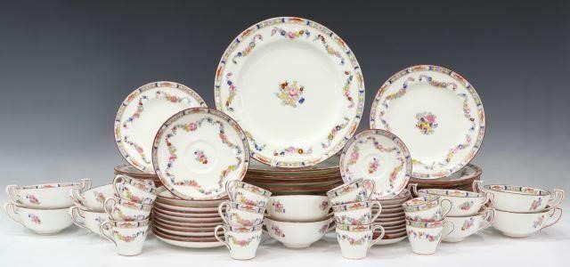 (77) ENGLISH MINTON ROSE DINNER