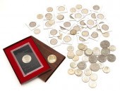 77 U.S. SILVER COINS, INCL. 90