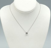 .78 CT DIAMOND SLIDE IN PLATIN