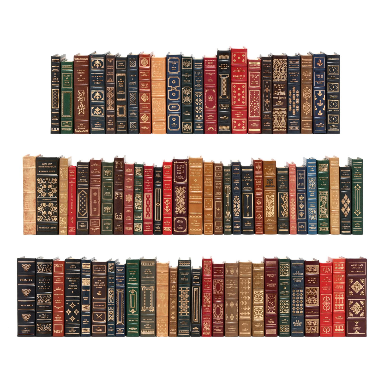(78) FINELY BOUND BOOKS FROM THE