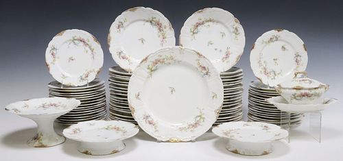 (78) FRENCH LIMOGES PARCEL GILT