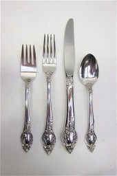 78 PIECE REED & BARTON STERLIN