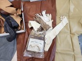 7lbs of Vintage Leather & Faux
