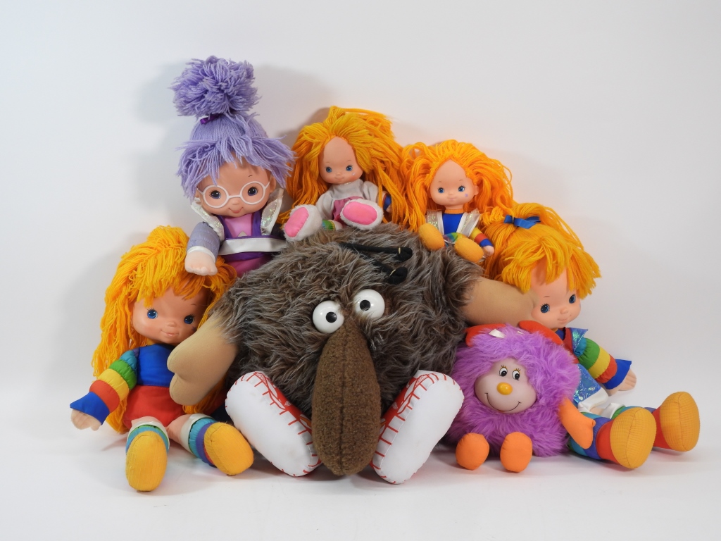 7PC 1983 MATTEL RAINBOW BRITE