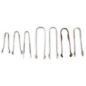 (7PC) ANTIQUE STERLING SILVER
