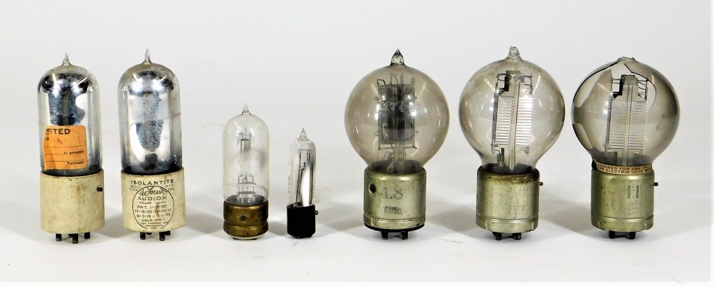 7PC ANTIQUE VACUUM TUBE 215A 216A