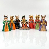 7PC BUNNYKINS BY ROYAL DOULTON