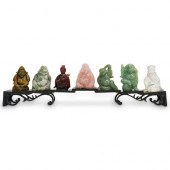(7PC) CHINESE SEMI-PRECIOUS ST