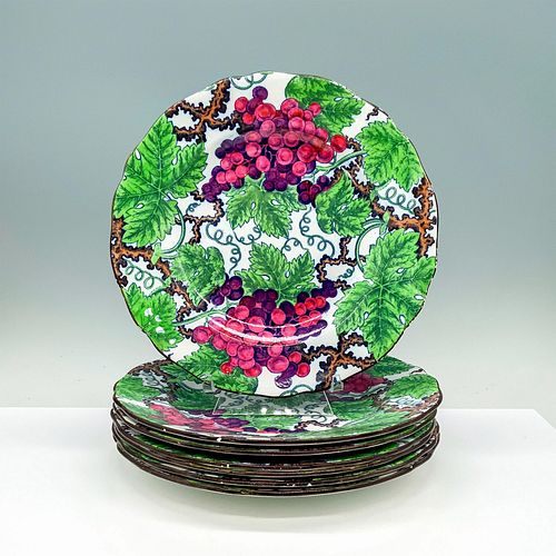 7PC COPELAND SPODE GRAPE MOTIF