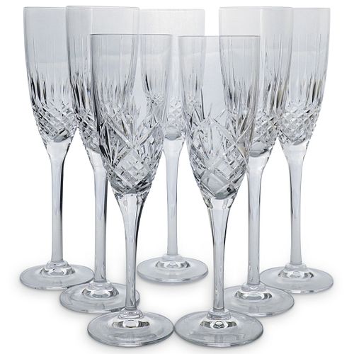 (7PC) CRYSTAL STEMWARE