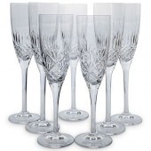 (7PC) CRYSTAL STEMWARE SETDESC