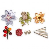 (7PC) DESIGNER BROOCHESDESCRIP