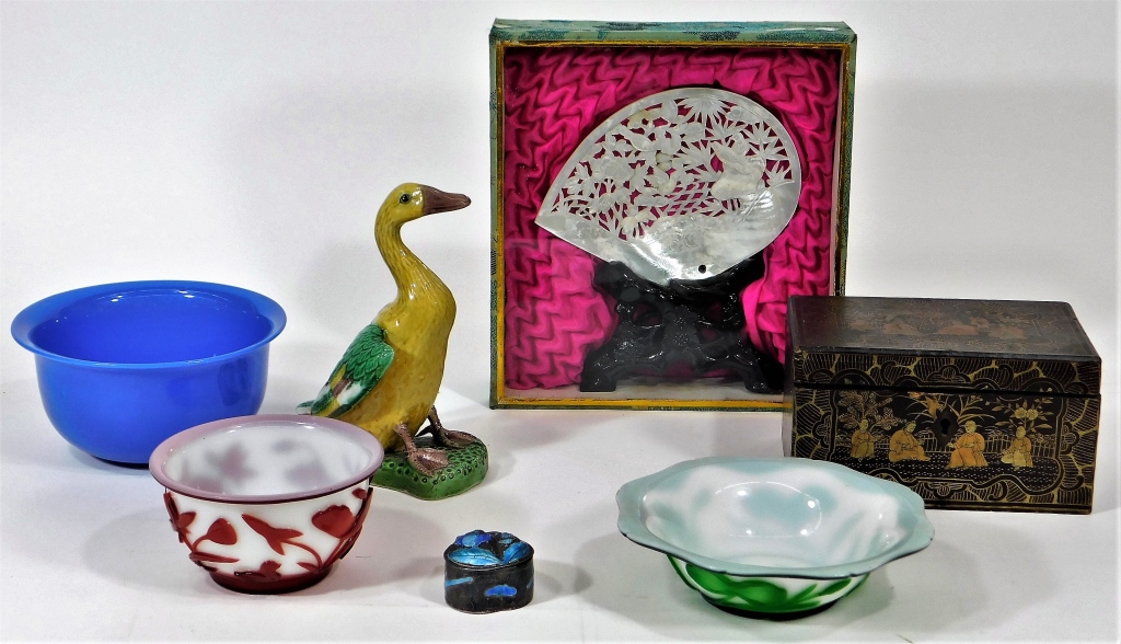 7PC ESTATE CHINESE PORCELAIN M.O.P.