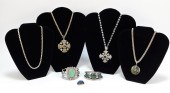 7PC ESTATE STERLING SILVER SAP
