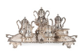 7PC GROSJEAN & WOODWARD SILVER