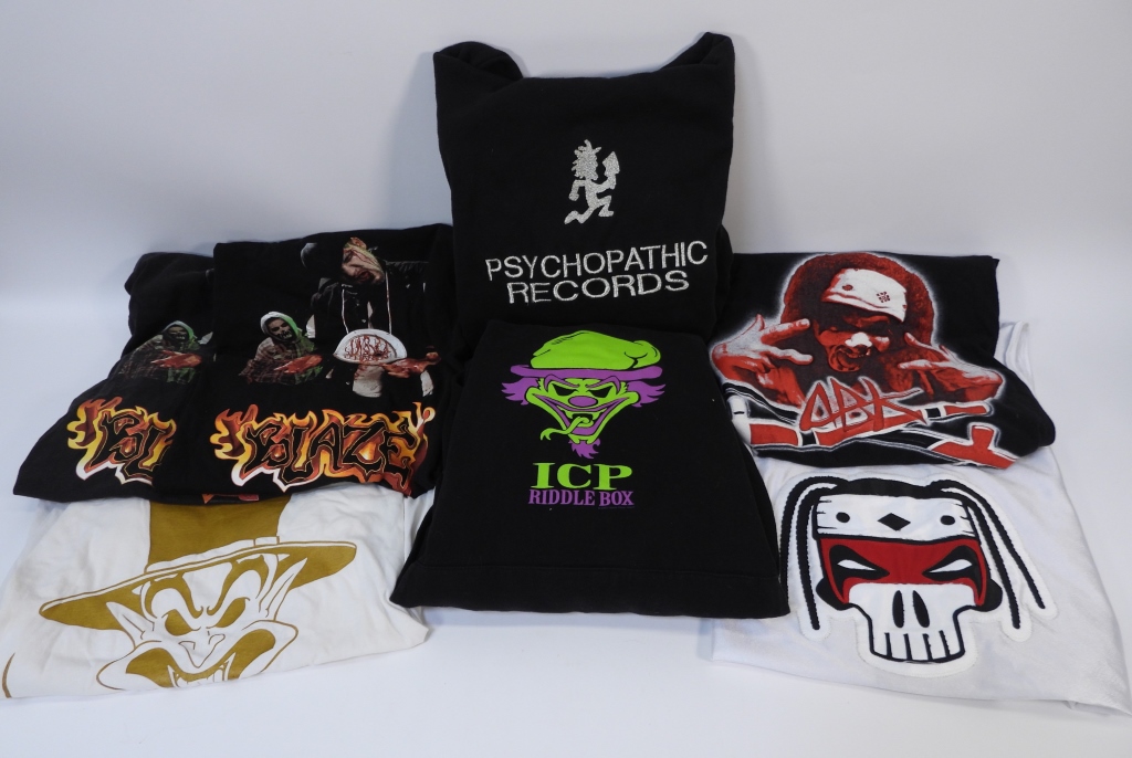 7PC INSANE CLOWN POSSE SHIRTS