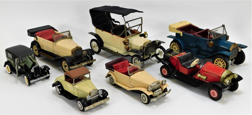 7PC JAPANESE AND AMERICAN TOY CAR