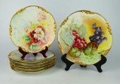 7PC JEAN POUYAT LIMOGES FRANCE