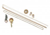 7PC JEWELRY GROUP: MIRIAM HASK