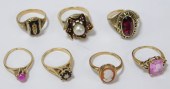 7PC LADY'S ESTATE 10K GOLD RIN