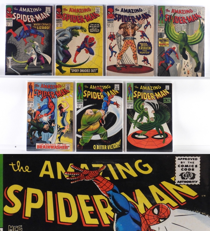 7PC MARVEL COMICS AMAZING
