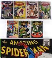 7PC MARVEL COMICS AMAZING SPID