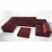 7pc ROCHE BOBOIS Modernist Sec