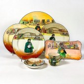 7PC ROYAL DOULTON DICKENS SERI