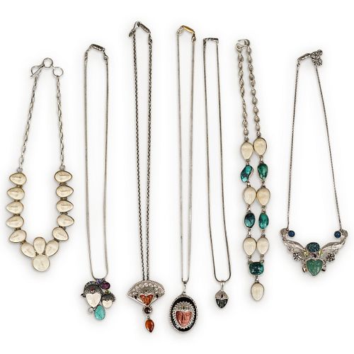 (7PC) SAJEN STERLING SILVER AND