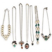 (7PC) SAJEN STERLING SILVER AN