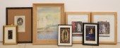 7pc Small Framed Modern & Anti