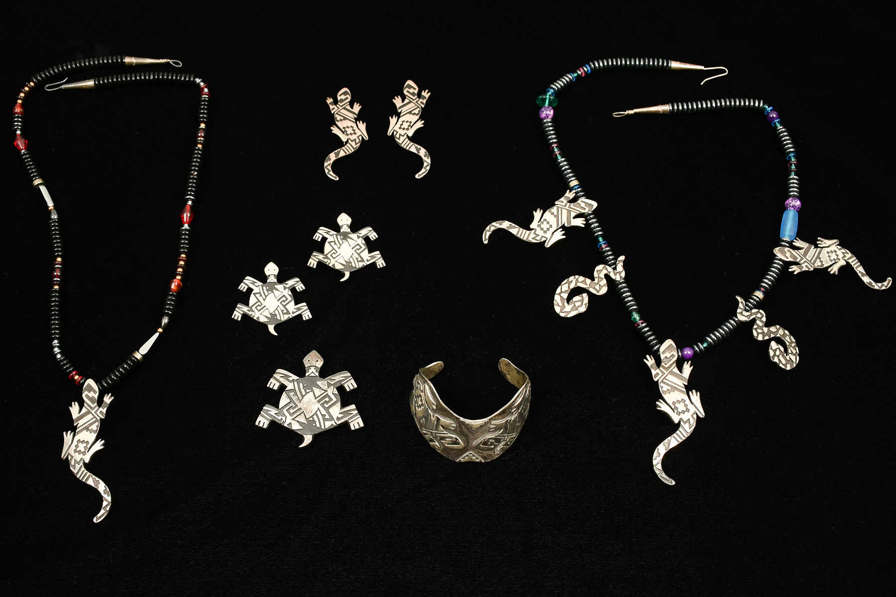 7PC. SOUTHWEST STERLING SANTA FE