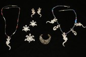 7PC. SOUTHWEST STERLING SANTA