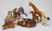7PC STEIFF ASSORTED ZOO ANIMAL