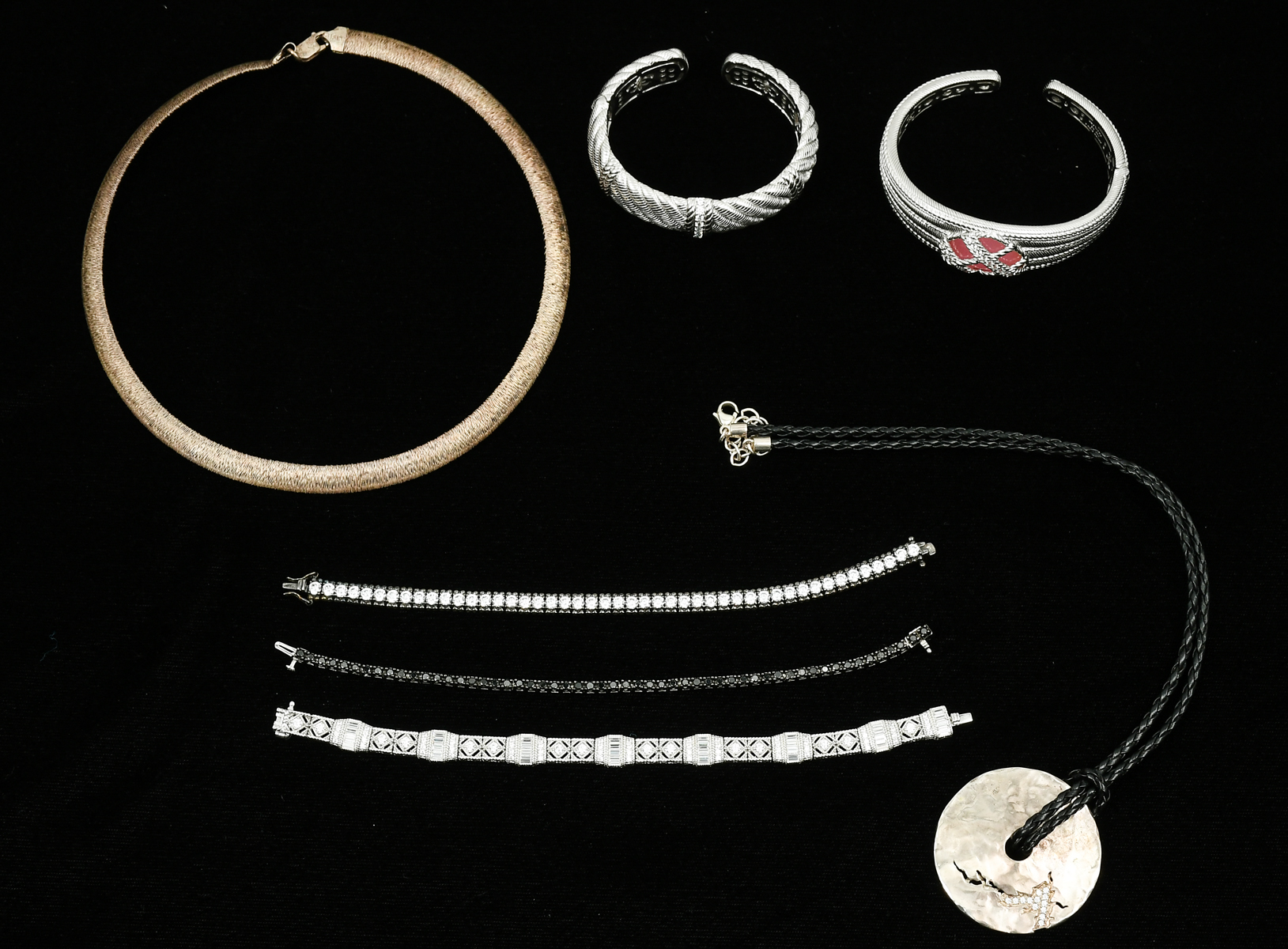 7PC. STERLING LOT (TO INCLUDE 2