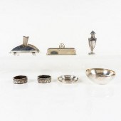 7PC STERLING SILVER TABLEWAREI