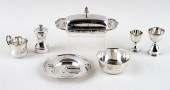7PC STERLING & SILVERPLATE ART