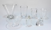 7PC STEUBEN SKRUF & ORREFORS A